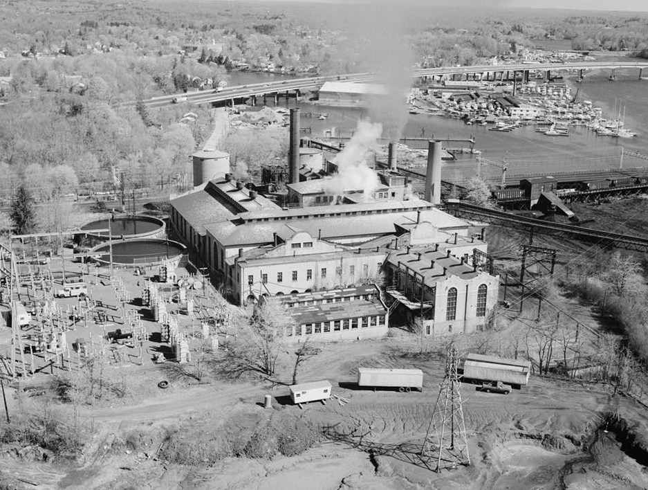 Cos Cob Power Plant, Cos Cob, (Fairfield County, Connecticut) · Jack Boucher / Public domain