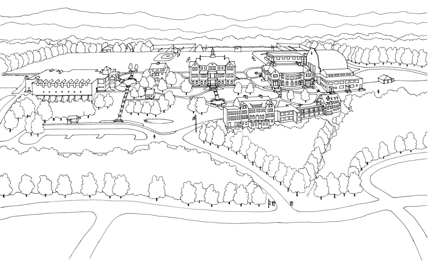 Hopkins campus map