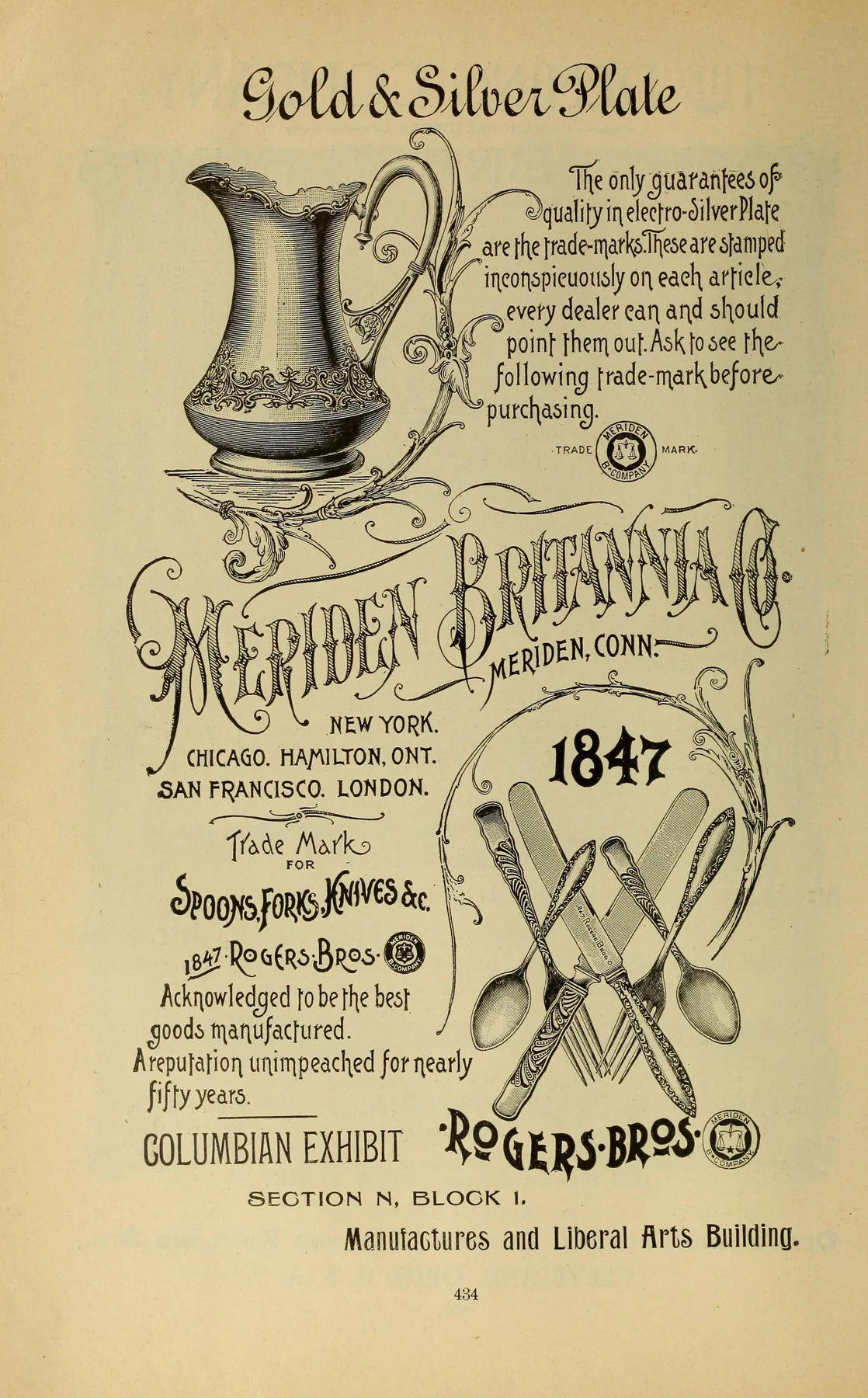 Gold & Silver Plate at the Columbian Exposition · 1893