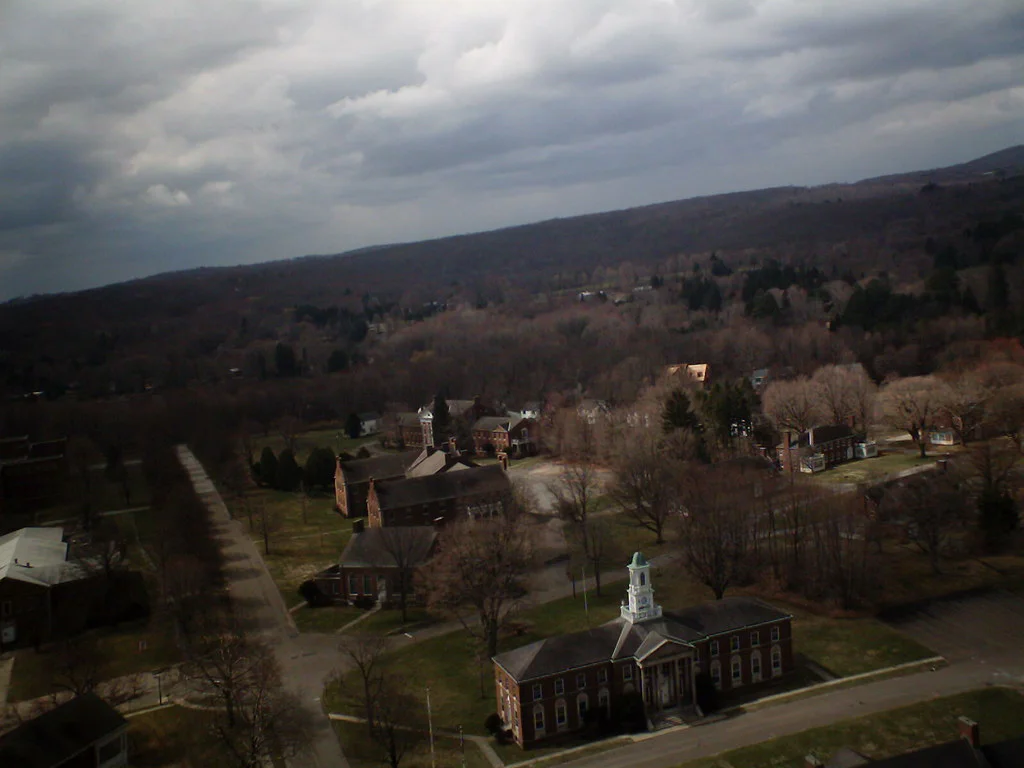 Campus and surrounding landscape — Fairfield Hills · 2006-04-05