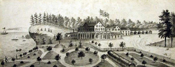 Savin Rock House and grounds