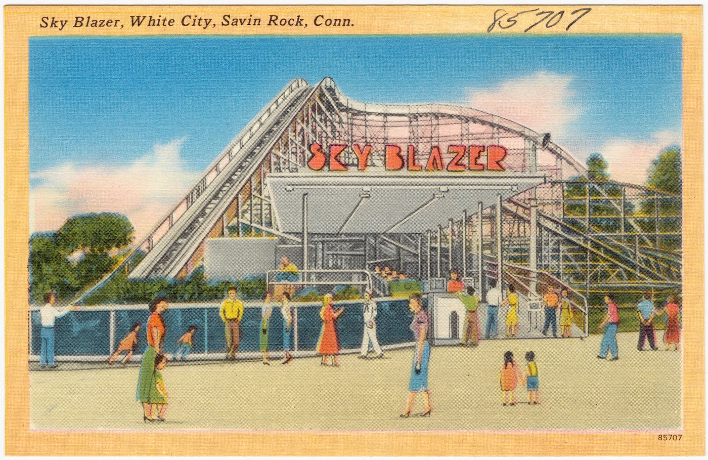 Sky Blazer, White City, Savin Rock, Conn