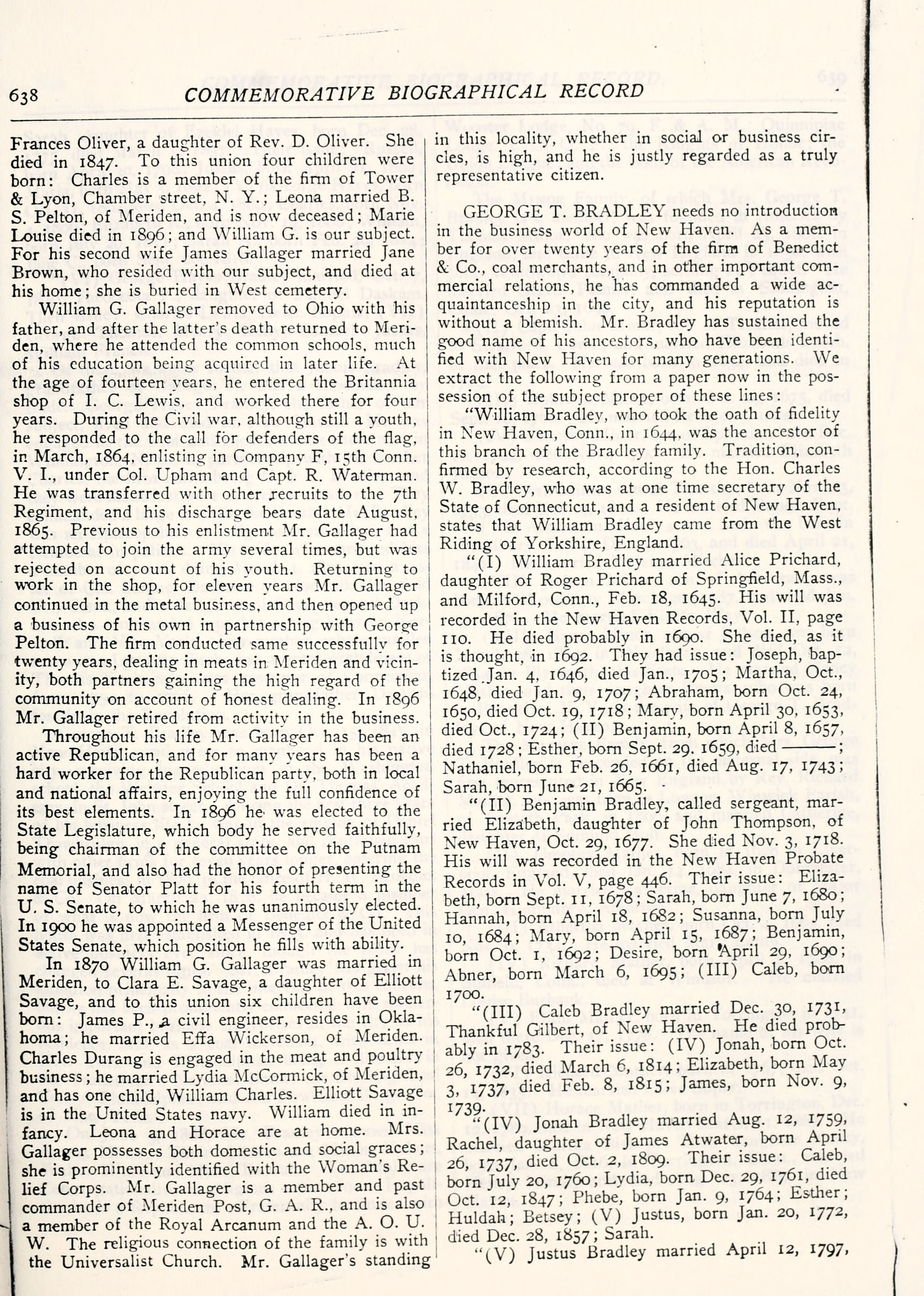 Historical scan for Jane Brown Gallager