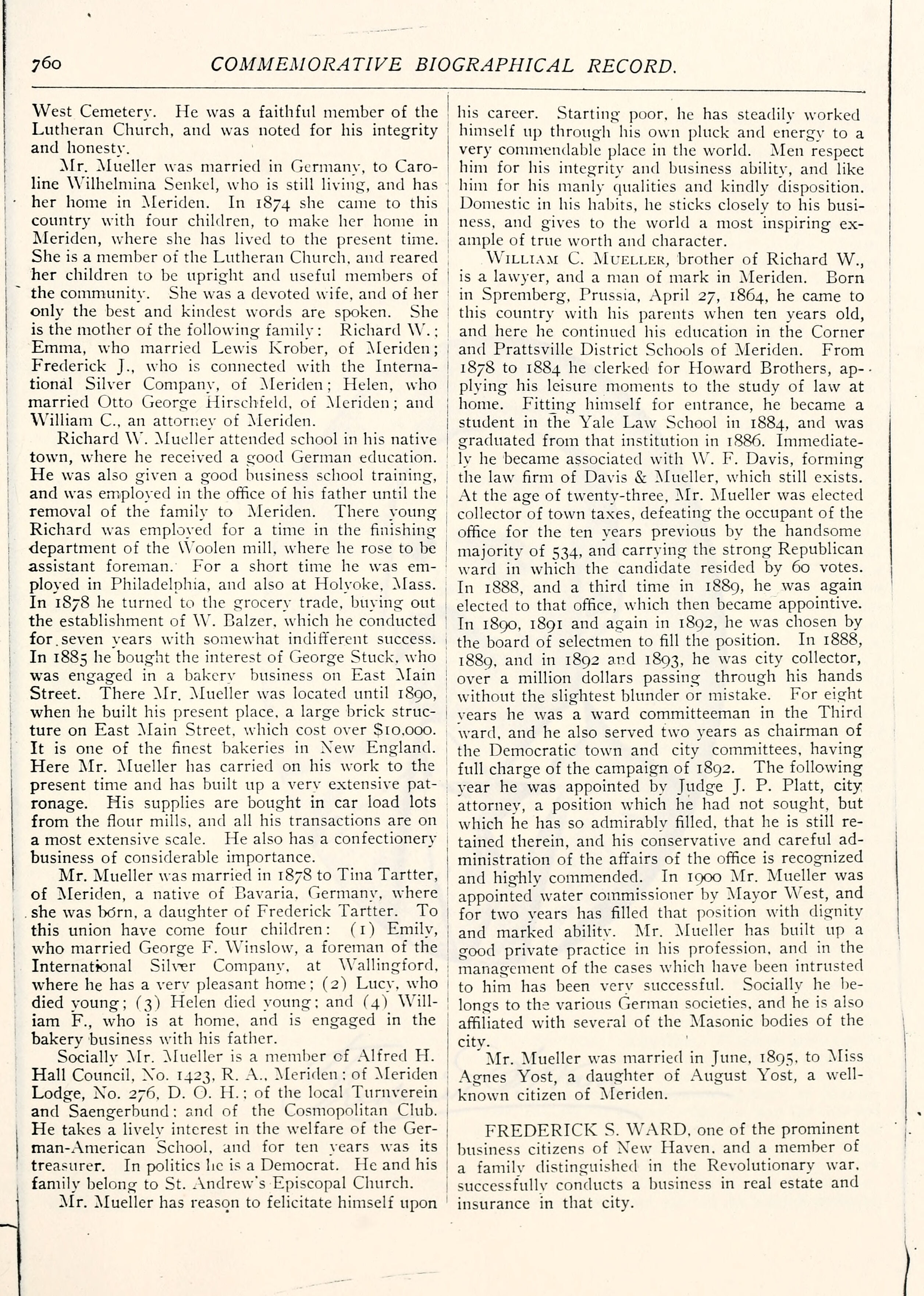Historical scan for William Mueller