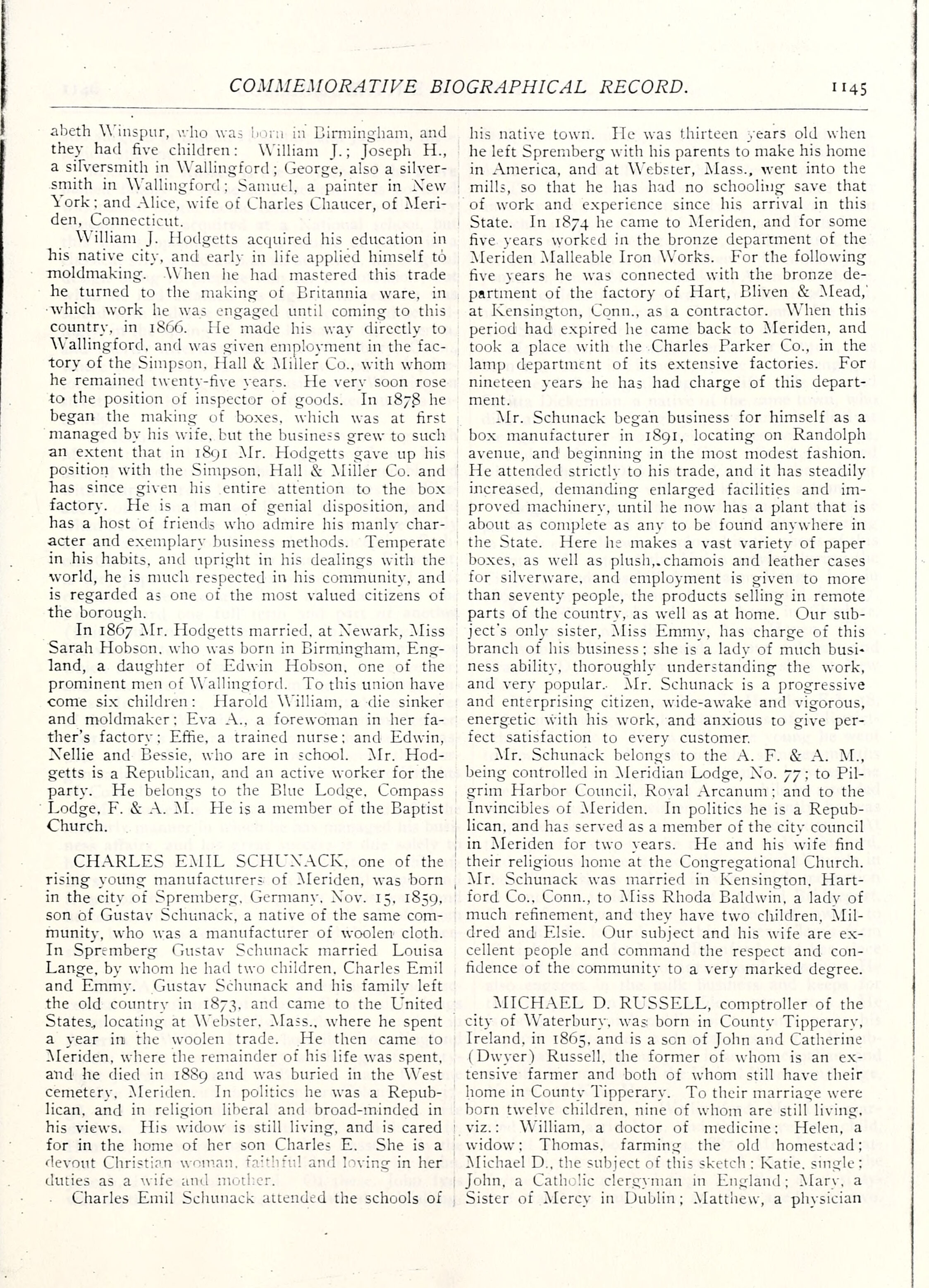 Historical scan for Gustav Schunack