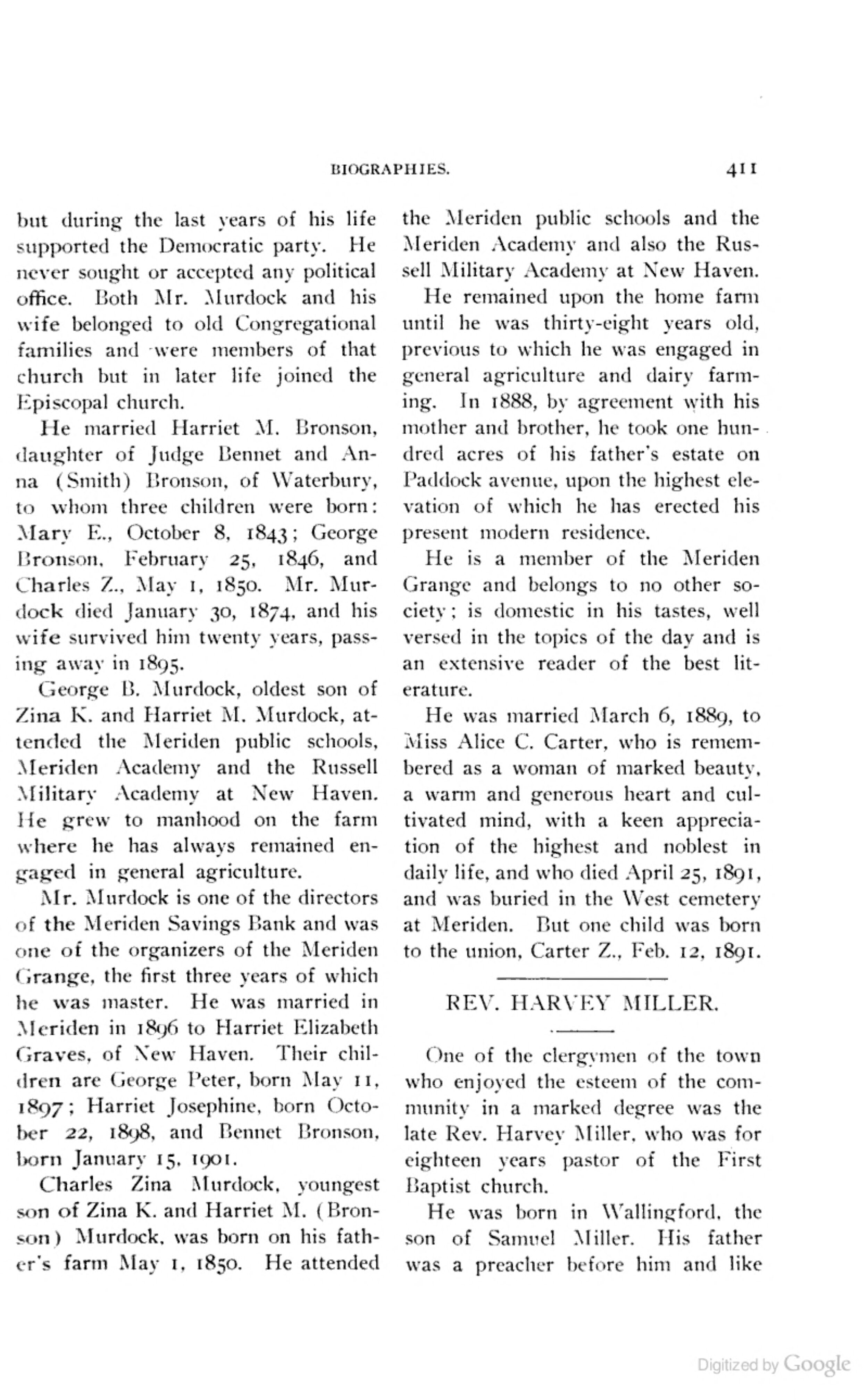 Historical scan for Alice C. Carter Murdock