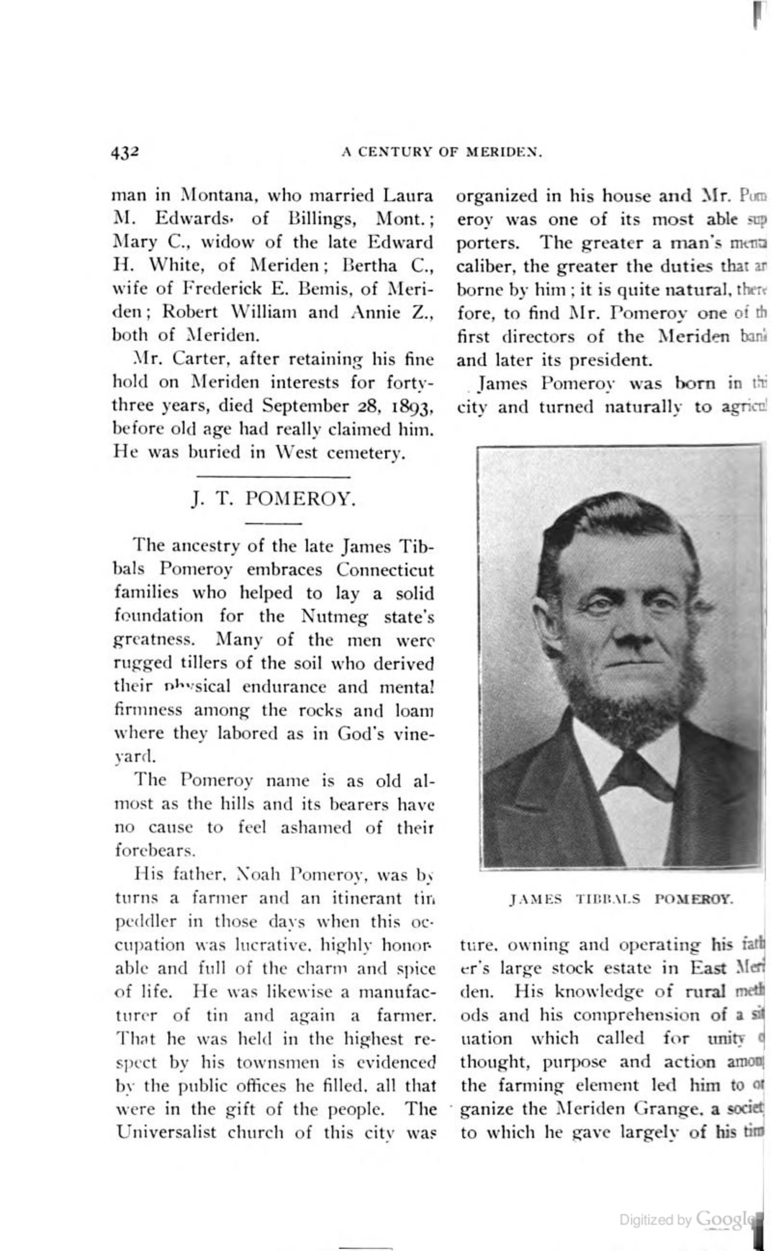 Historical scan for Bela Carter