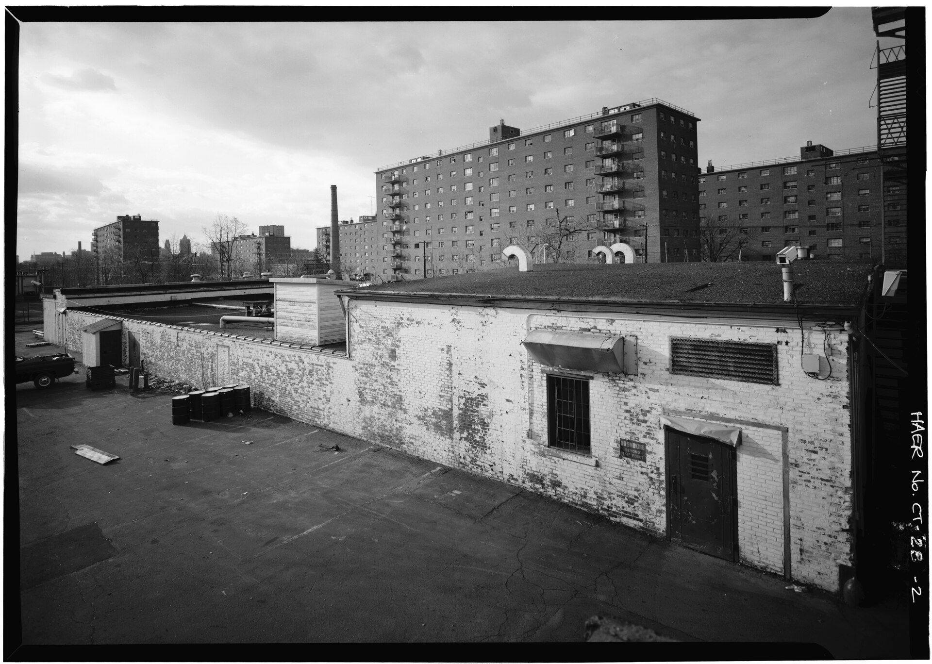Tract K shooting range: northeast exterior