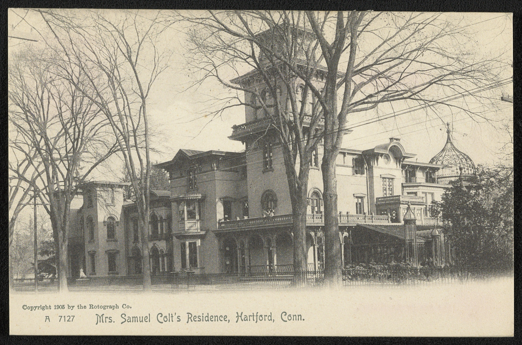 The Colt residence in 1905