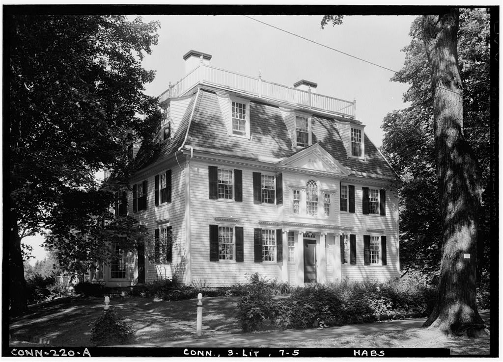 Exterior, general view of house from south east. showing street front