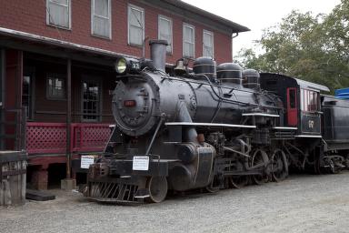 Steam train, Essex, Connecticut — later documentary photograph