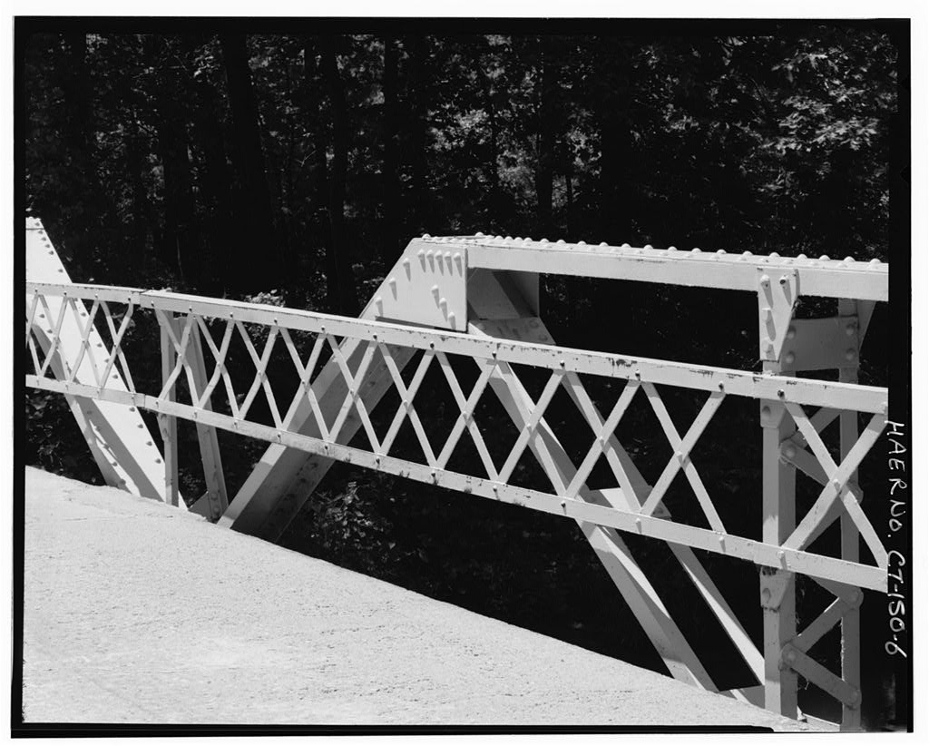 View northwest, detail of northeast portal joint, east span
