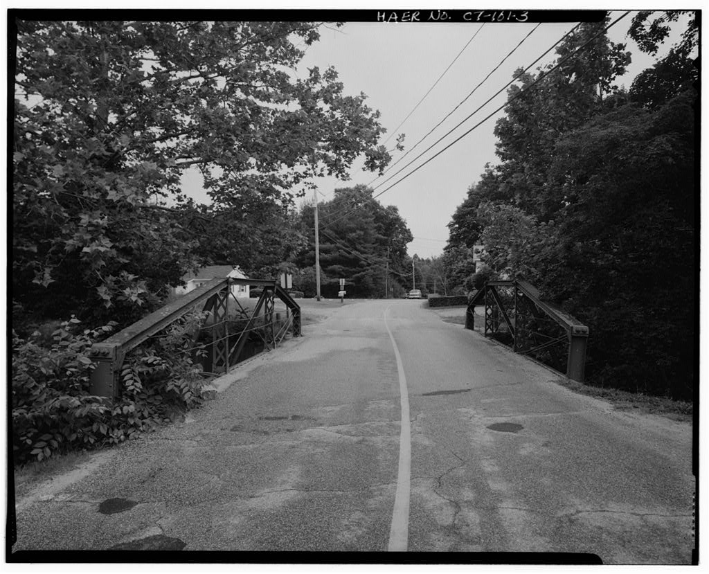 View east, showing west approach