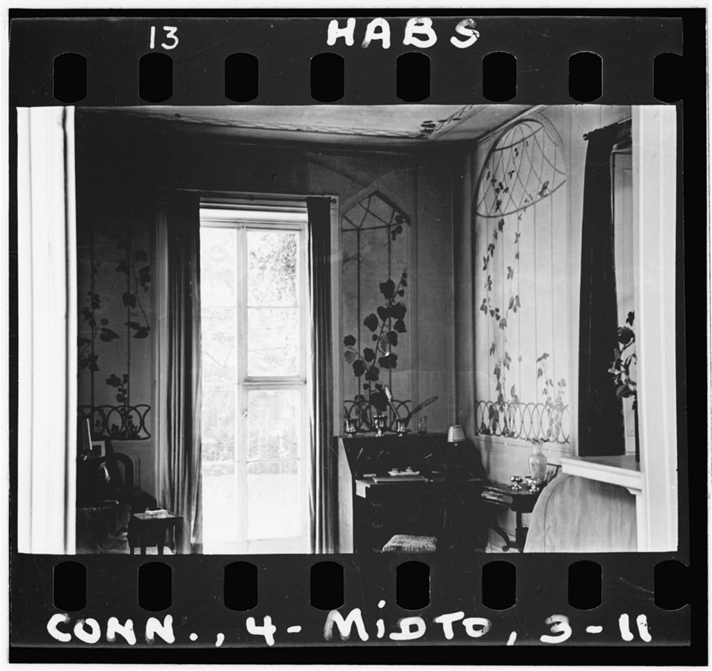 PANELS IN MORNING ROOM - Richard Alsop House, Middletown, Middlesex County, CT