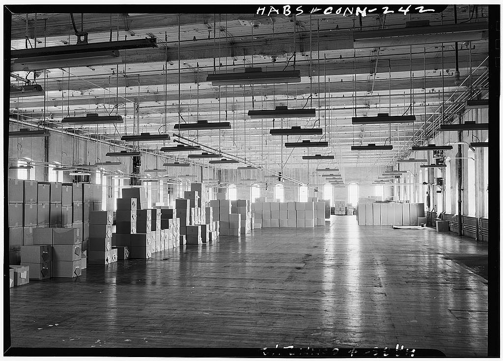 Interior of fourth floor