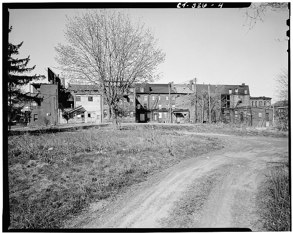 4.  EAST (REAR) ELEVATION - Exchange Block, 108-150 Main Street, Middletown, Middlesex County, CT