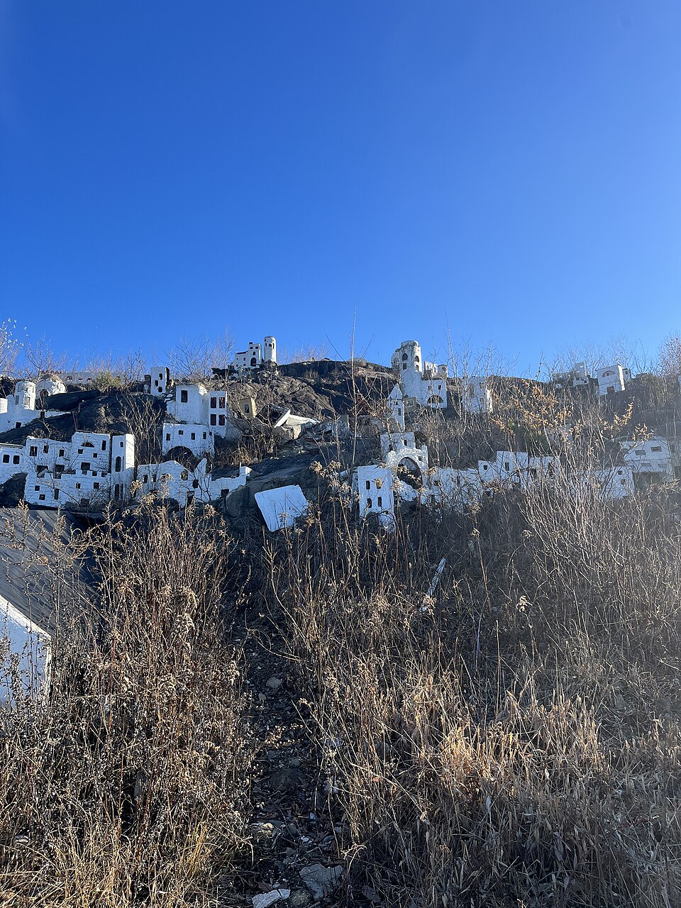 Miniature buildings on Pine Hill — 2022