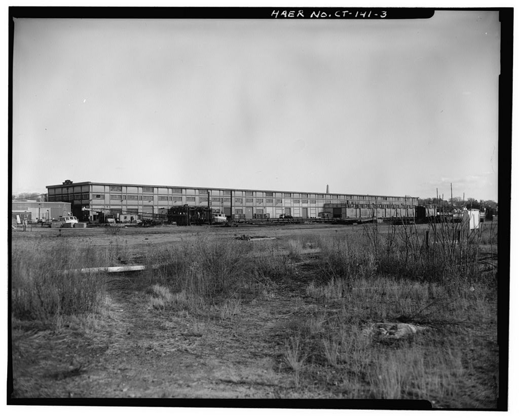 View east, general view showing west side with no ship docked