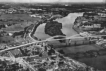 Arrigoni Bridge — image from a commemorative booklet, circa 1938