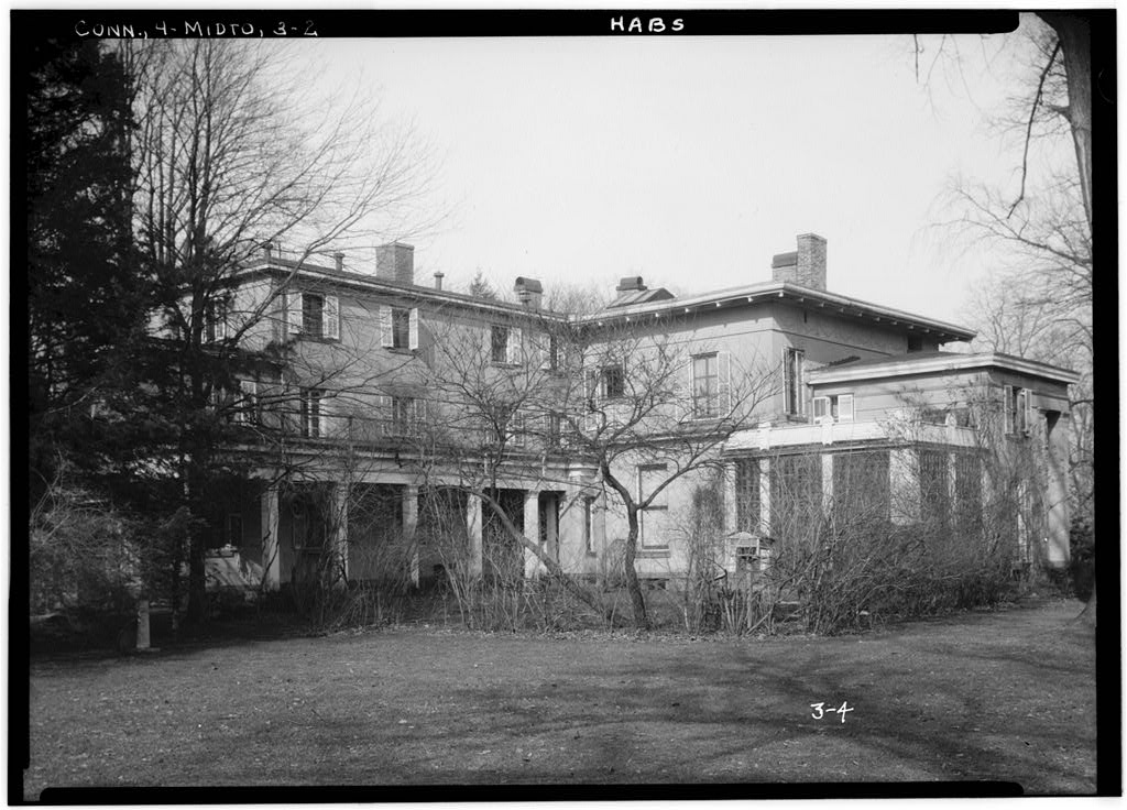 Historic American Buildings Survey Joseph C. Berlepsch, Photographer March 23, 1934 SOUTH WEST ELEVATION (REAR) -…